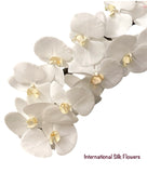 44.5” Real Touch Phalaenopsis Spray (FSO725-WH )