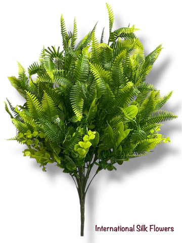 20'' Plastic Green Grass Bush ( PB-18-225 )
