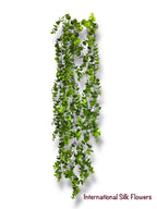 45''  Plastic Green Leaves hanging Bush ( INT24714 )