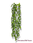 45''  Plastic Green Leaves hanging Bush ( INT24714 )