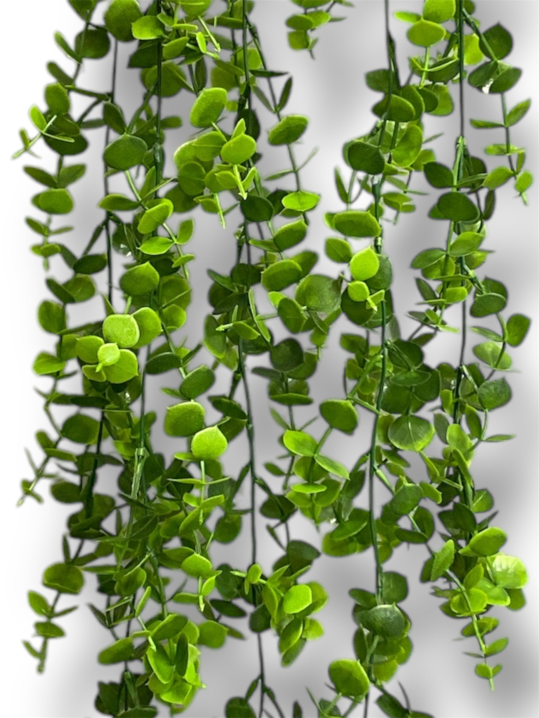 45''  Plastic Green Leaves hanging Bush ( INT24714 )