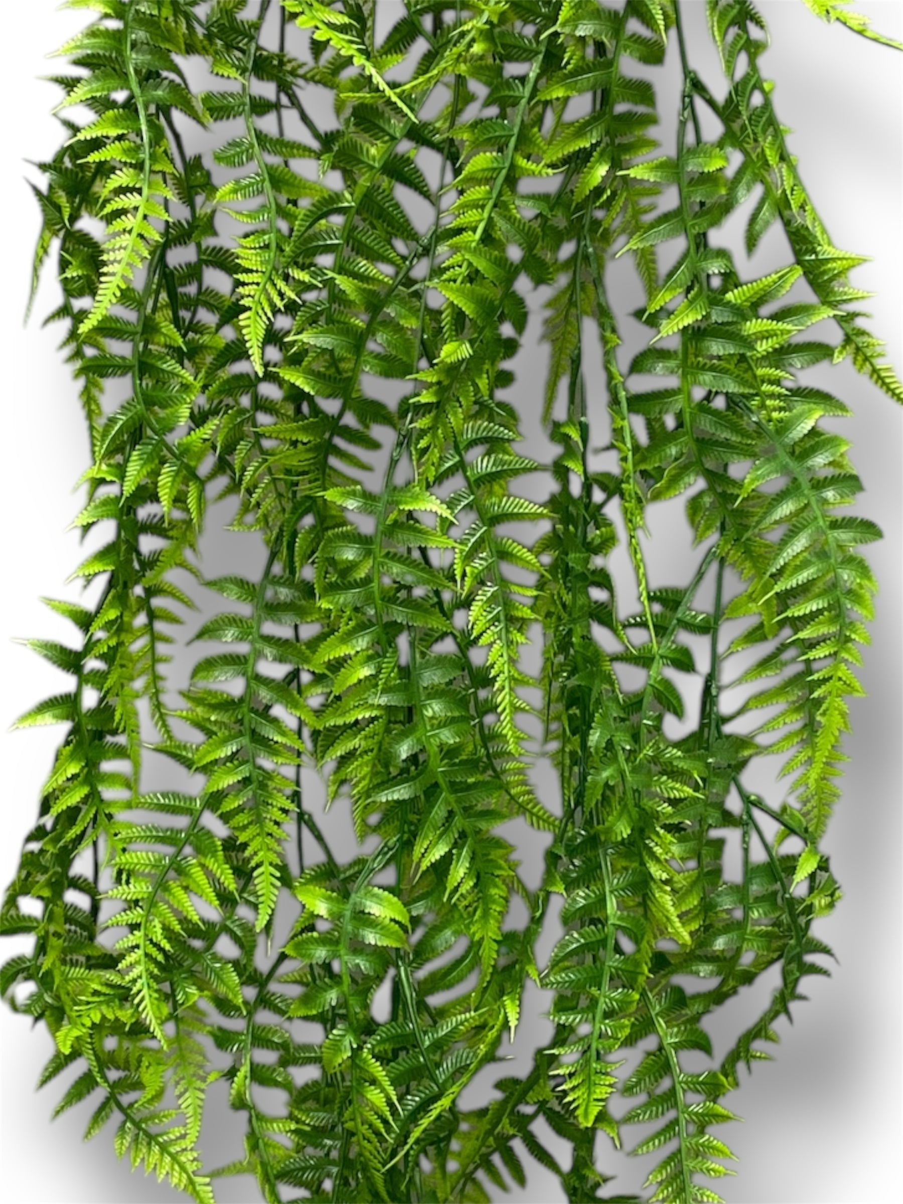45''  Plastic Green Leaves hanging Bush ( INT24720 )