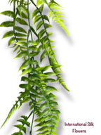 45''  Plastic Green Leaves hanging Bush ( INT24720 )