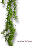 45''  Plastic Green Leaves hanging Bush ( INT24712 )