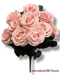 19'' Deluxe Rose Bush ( B1024N- #2Rose Gold )