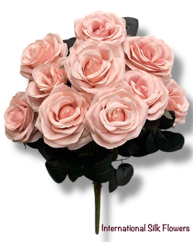 19'' Deluxe Rose Bush ( B1024N- #2Rose Gold )