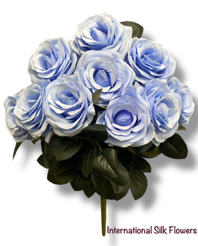 19'' Deluxe Rose Bush ( B1024N- #5Blue )