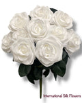 19'' Deluxe Rose Bush ( B1024N- #11White )