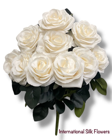 19'' Deluxe Rose Bush ( B1024N- #15Beige )
