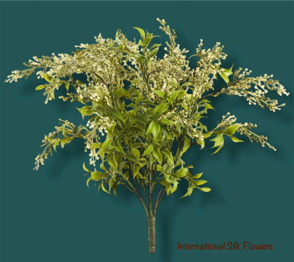 19" Soft PE Sedum Bush ( FBS039-Cream/Green )