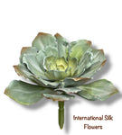 8"Hx10.5"D Real Touch Echeveria Pick (CM3792-GY/GR )