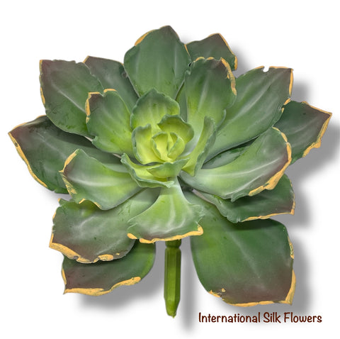 8"Hx10.5"D Real Touch Echeveria Pick ( CM3792-GR/GY )