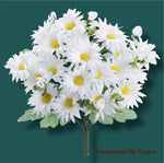 11" Daisy Bush ( FBD178-WH )
