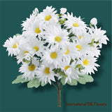 11" Daisy Bush ( FBD178-WH )