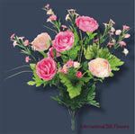 19" Ranunculus/Mini Daisy Bush ( FBX816-PK/CR )