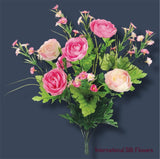19" Ranunculus/Mini Daisy Bush ( FBX816-PK/CR )