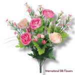 19" Ranunculus/Mini Daisy Bush ( FBX816-PK/CR )