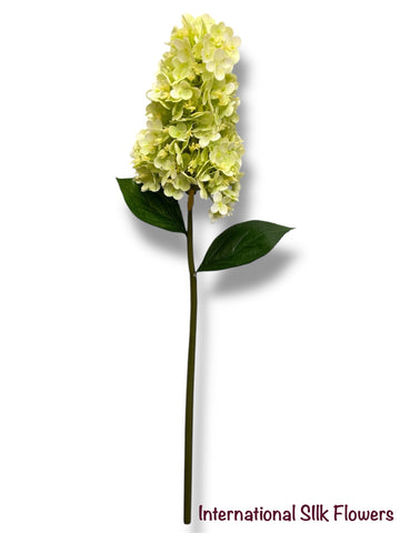 32.5'' Real Touch Cone Hydrangea Spray ( FSH206-GR ) INT206-#8Green
