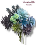 12" Faux Succulent Bouquet ( 81099 )