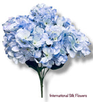 21" Hydrangea Bush ( FBH123-Blue Delphinium )