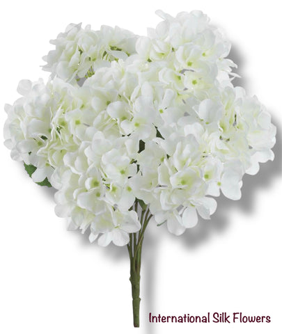 21" Hydrangea Bush ( FBH123-Cream )