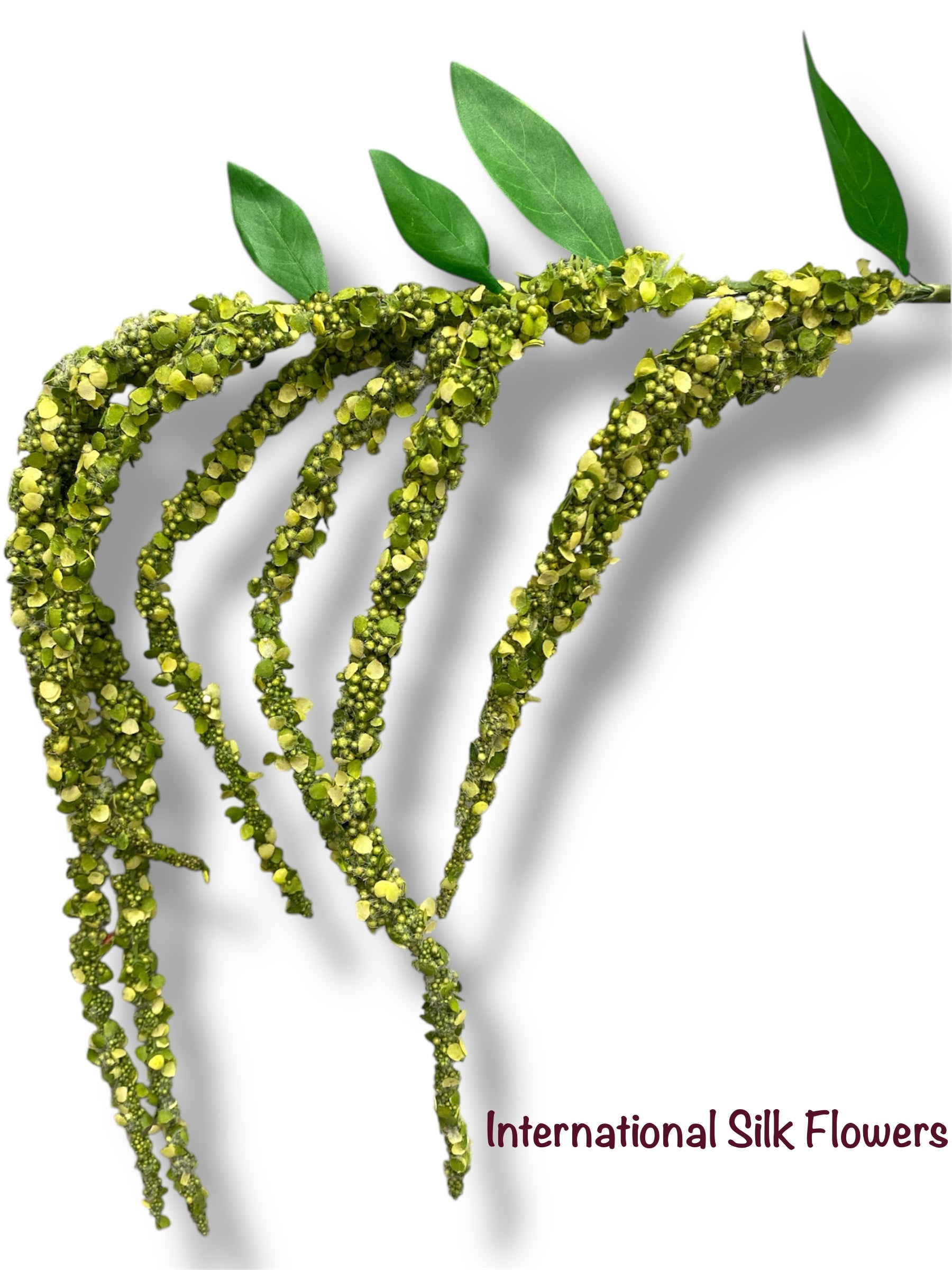 46” Amaranthus Flower Stem Spray( SS002-Green ) INT003