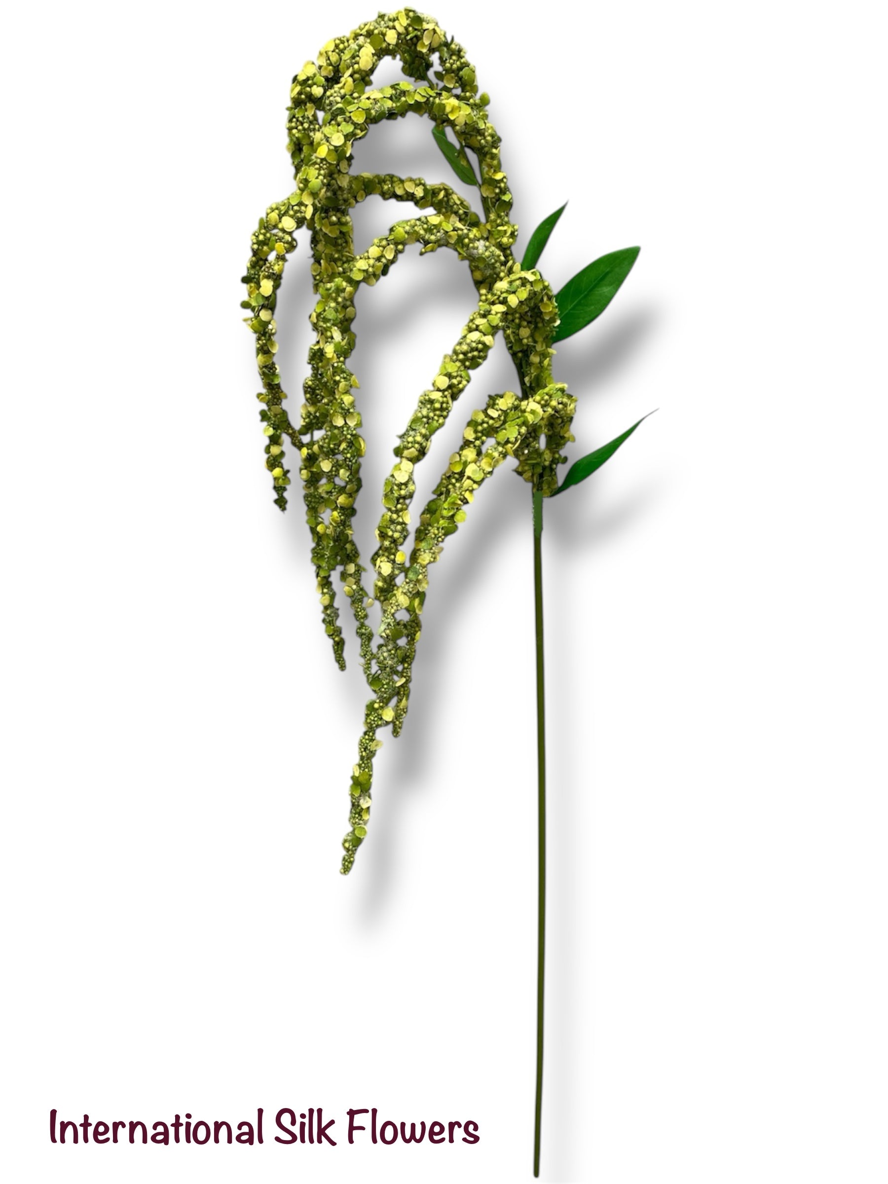 46” Amaranthus Flower Stem Spray( SS002-Green ) INT003