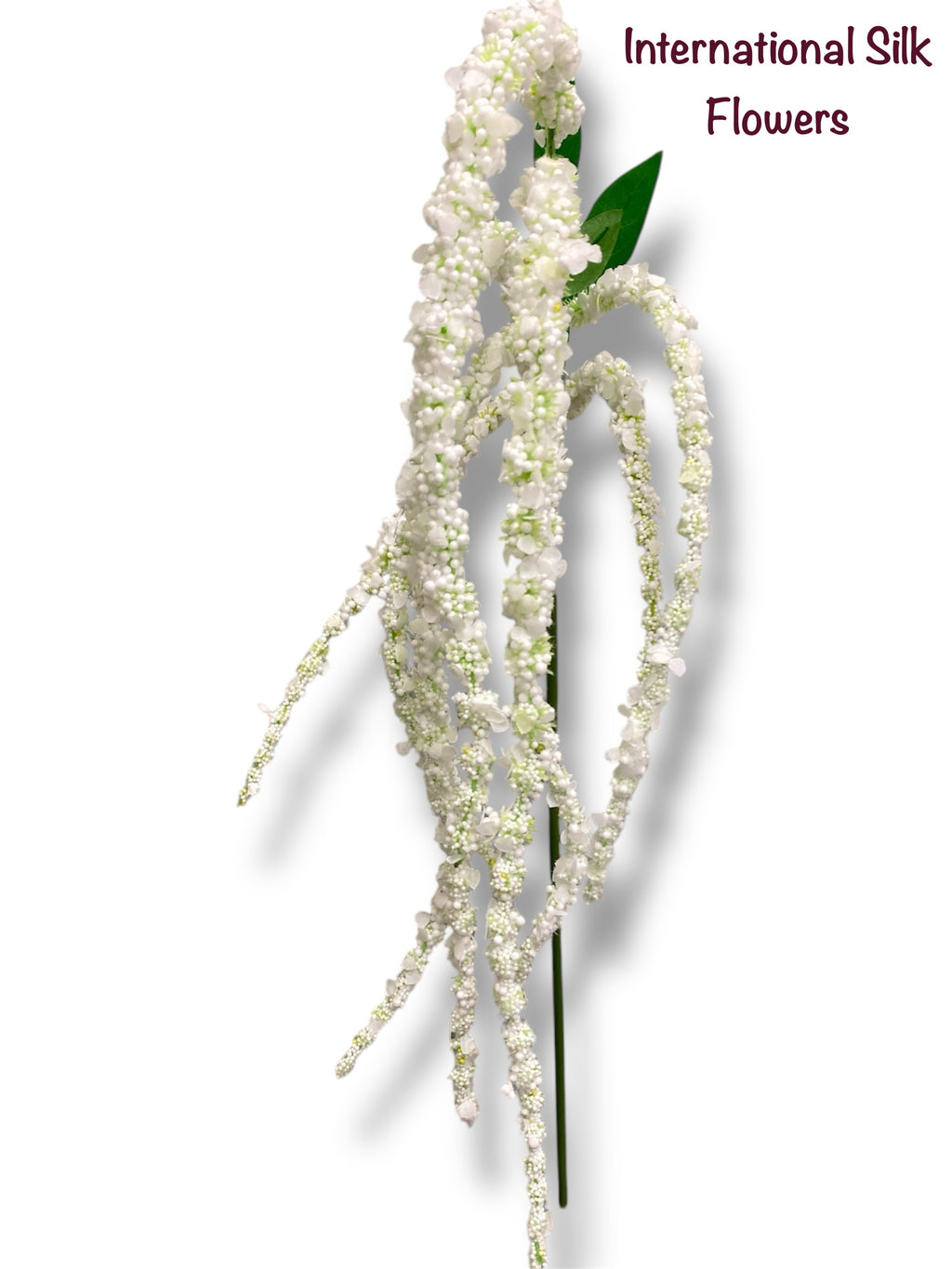 46” Amaranthus Flower Stem Spray ( SS002-White ) INT003