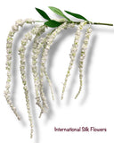 46” Amaranthus Flower Stem Spray ( SS002-White ) INT003