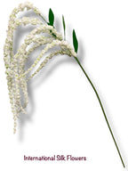 46” Amaranthus Flower Stem Spray ( SS002-White ) INT003