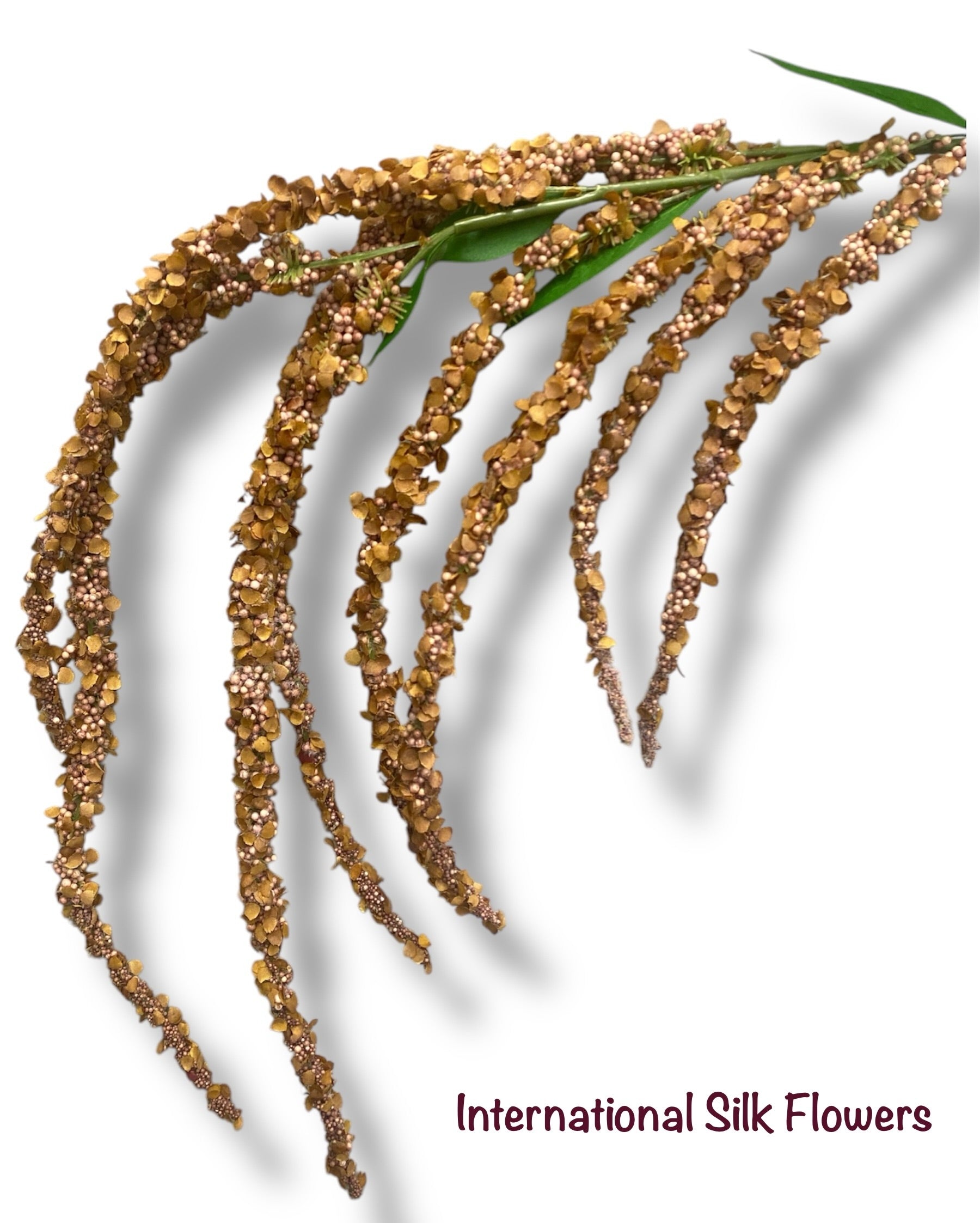 46” Amaranthus Flower Stem Spray ( SS002-2Brown ) INT003