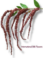 46” Amaranthus Flower Stem Spray ( SS002-Burgandy ) INT003