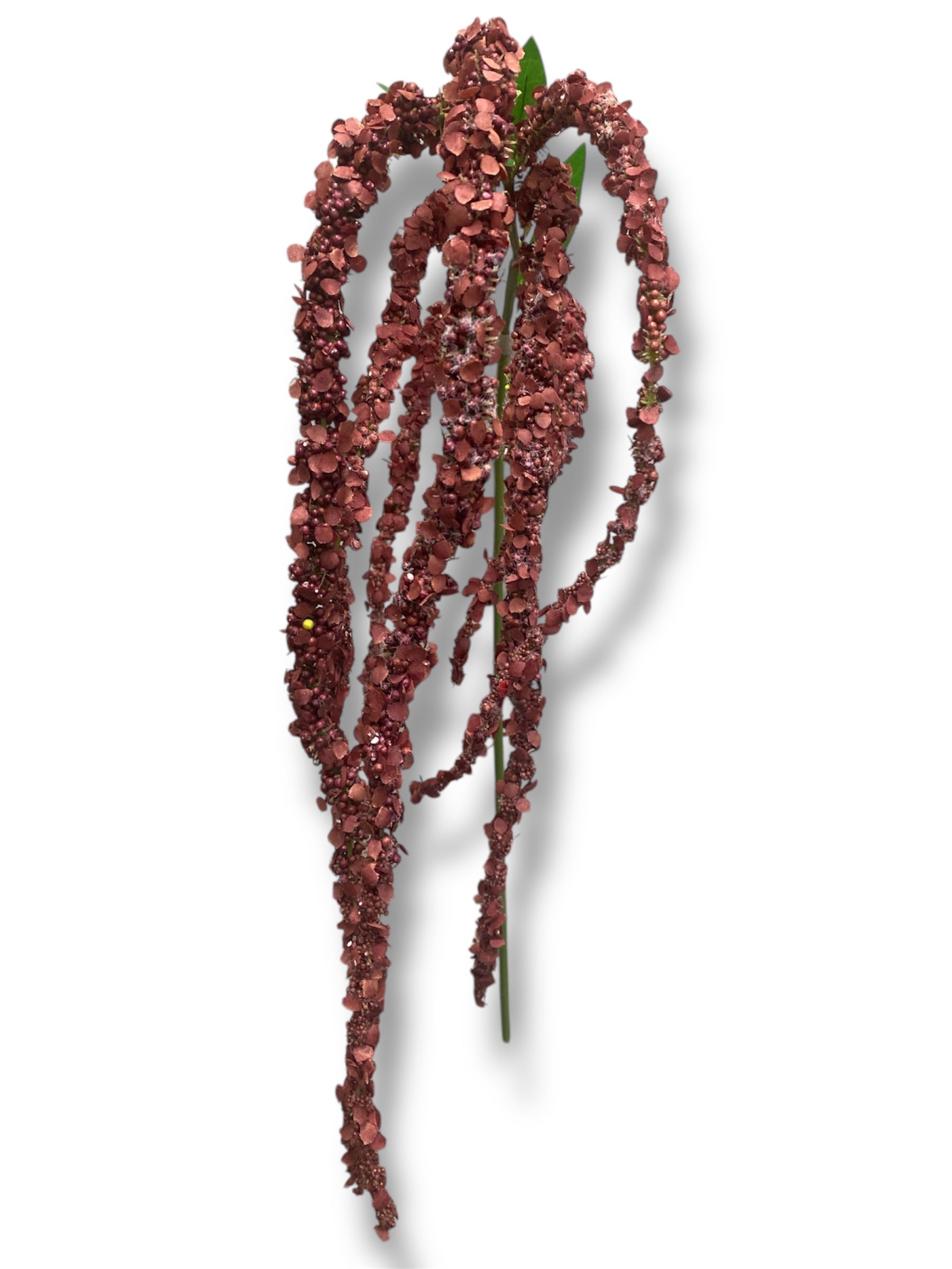 46” Amaranthus Flower Stem Spray ( SS002-Burgandy ) INT003