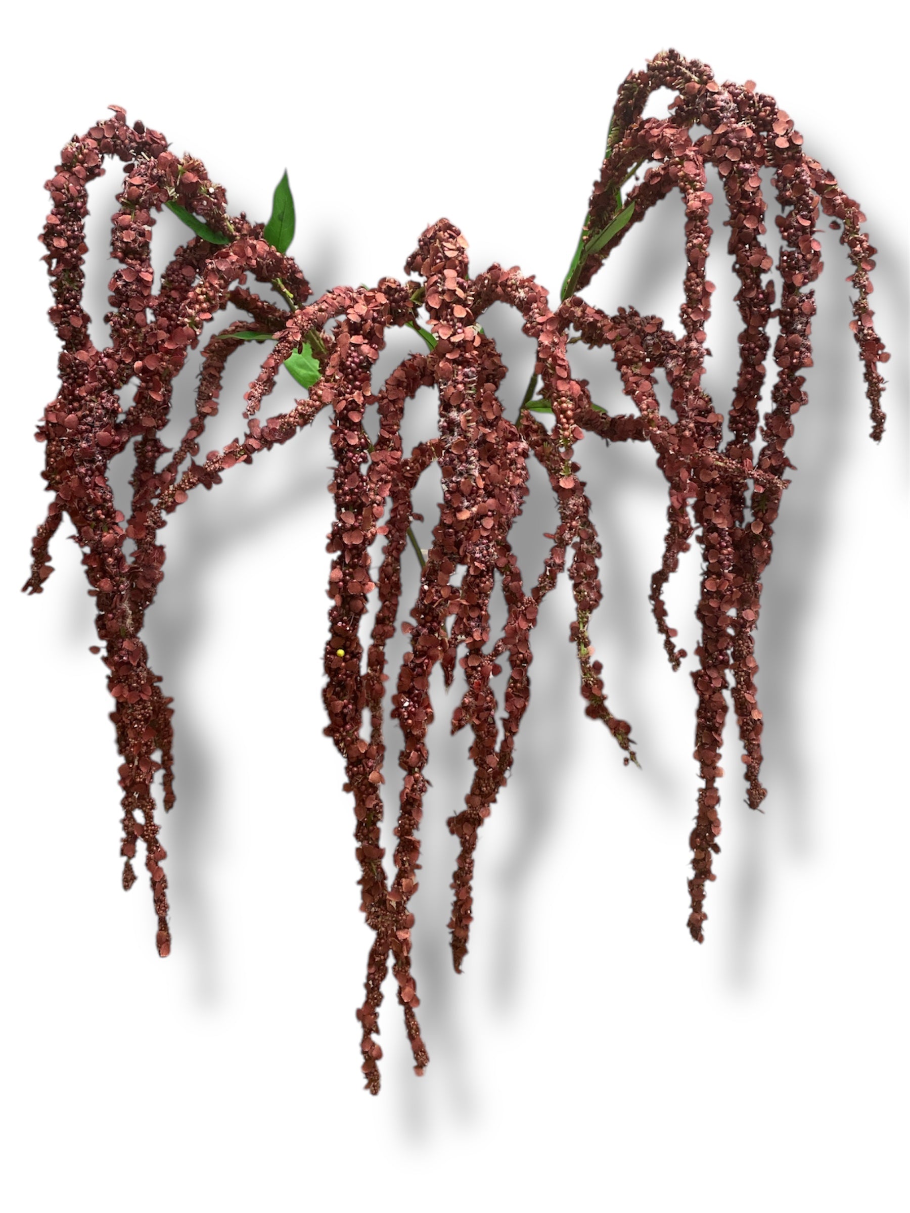 46” Amaranthus Flower Stem Spray ( SS002-Burgandy ) INT003