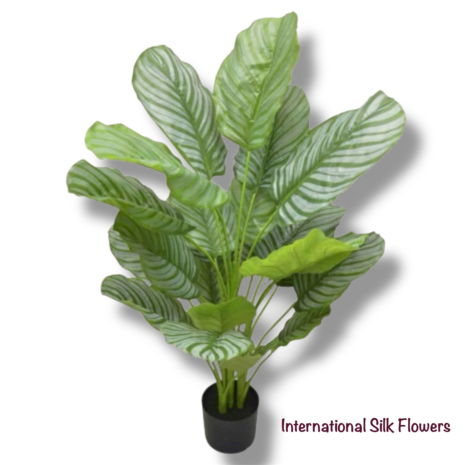 3.6'  Artificial Real Touch Calathea Plant ( PC1135-GR-P )