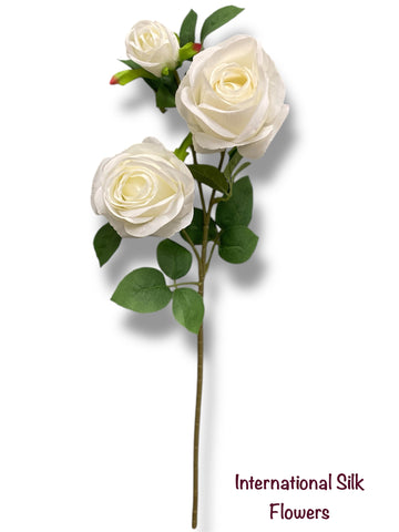 26'' Single Stem Rose ( SS1049-White )