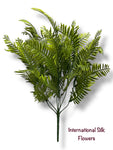 14'' Plastic Grass Green Leaf Bush ( SB5051 )