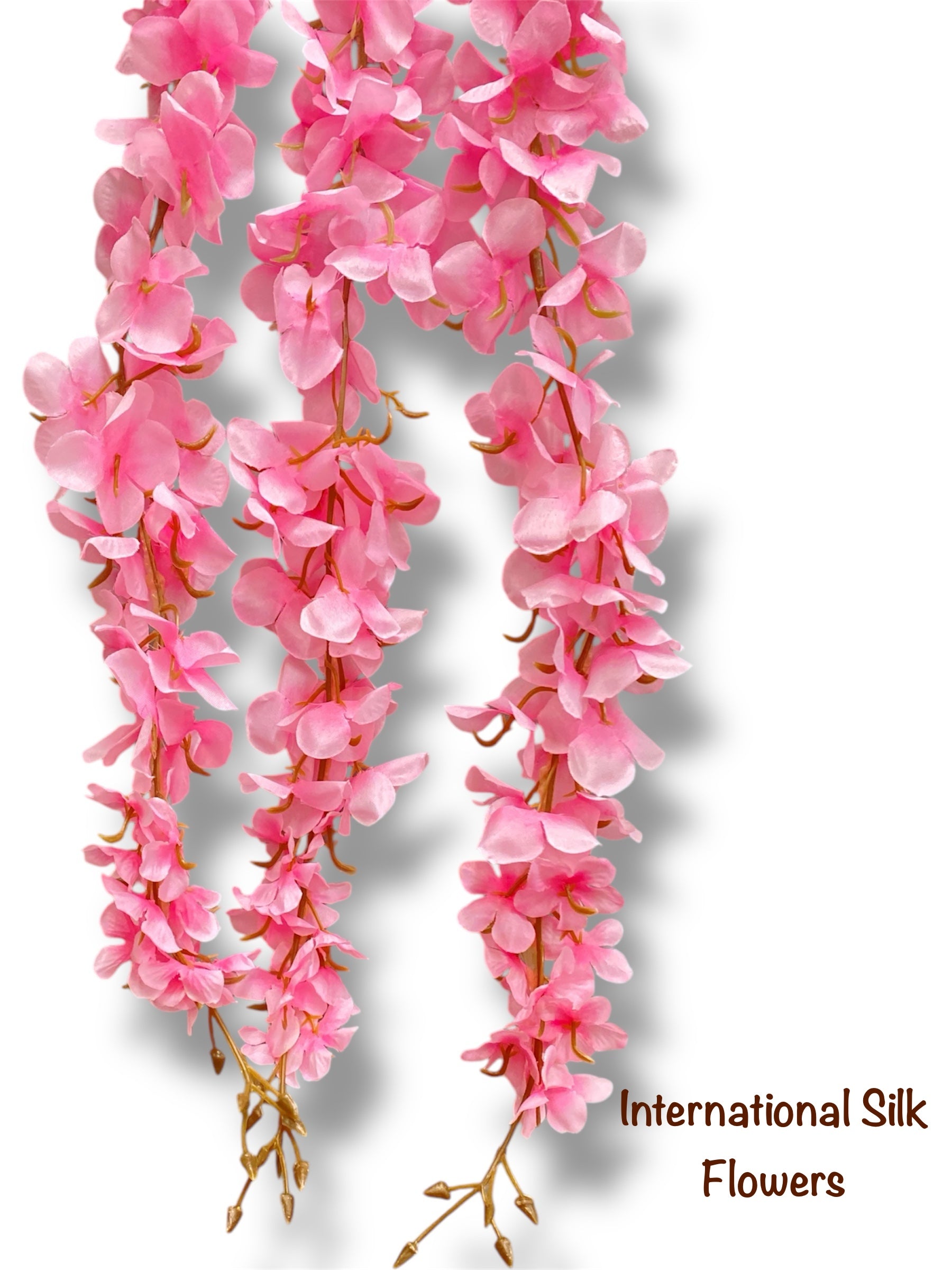 Hanging Wisteria ( INT036-Cream Pink ) H3K6