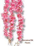 Hanging Wisteria ( INT036-Cream Pink ) H3K6