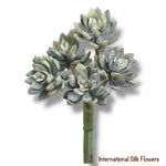 9" Real Touch Mini Echeveria ( CS8777-GR/FS )