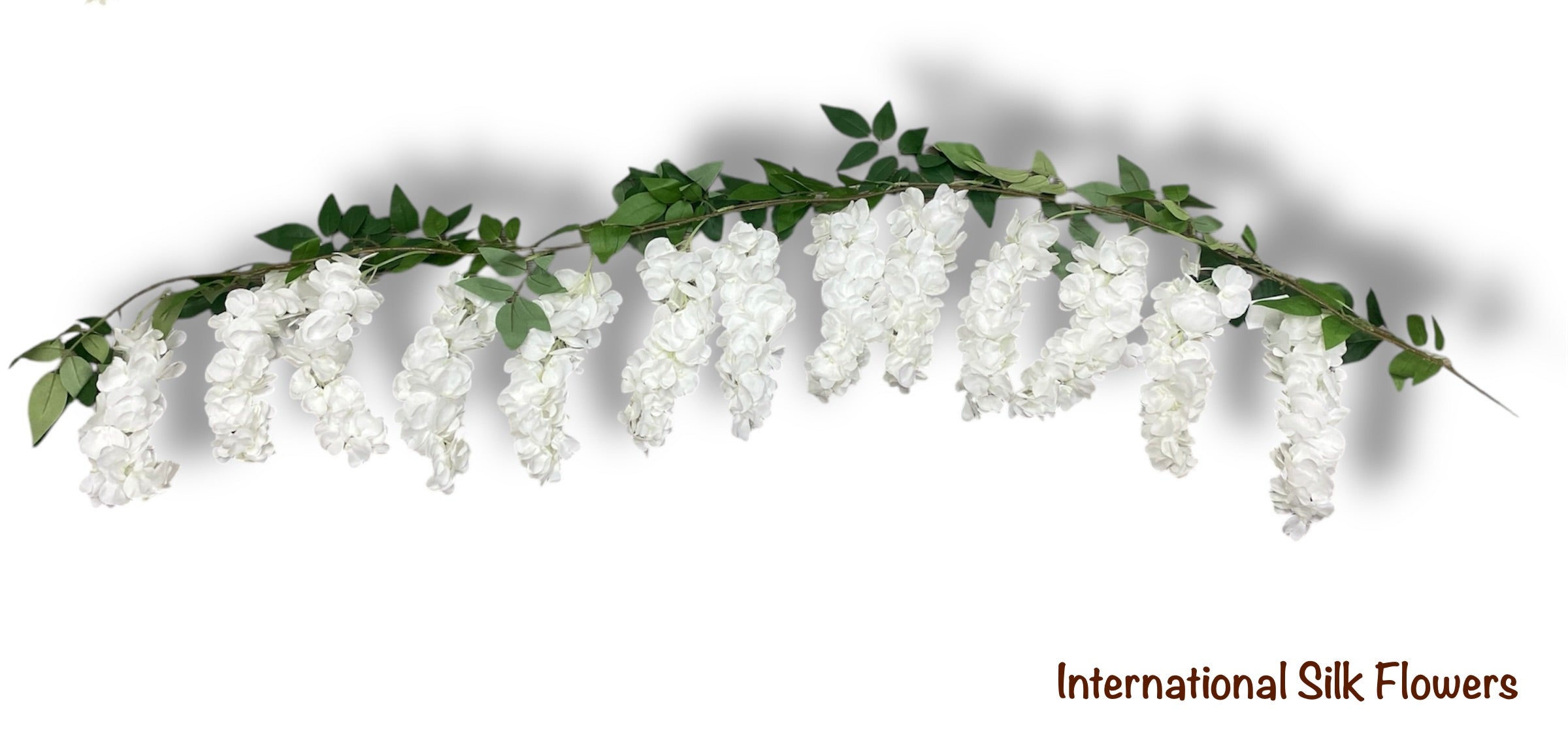 5' Wisteria Garland ( INT2305-White )