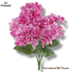 17.5" UV Protected Hydrangea Bush ( FBH162-BT )