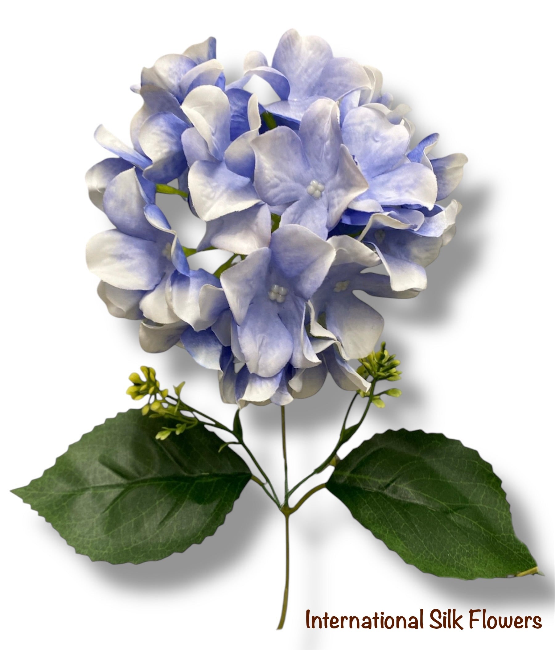 18'' Pongee Hydrangea Bush ( INT24007-#9Blue )