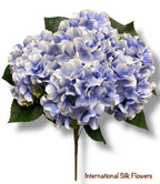 18'' Pongee Hydrangea Bush ( INT24007-#9Blue )
