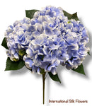 18'' Pongee Hydrangea Bush ( INT24007-#9Blue )