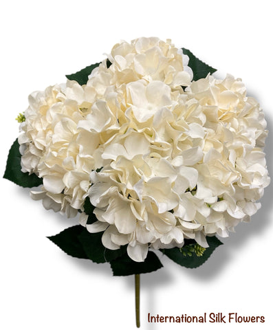 18'' Pongee Hydrangea Bush ( INT24007-#11 Beige )
