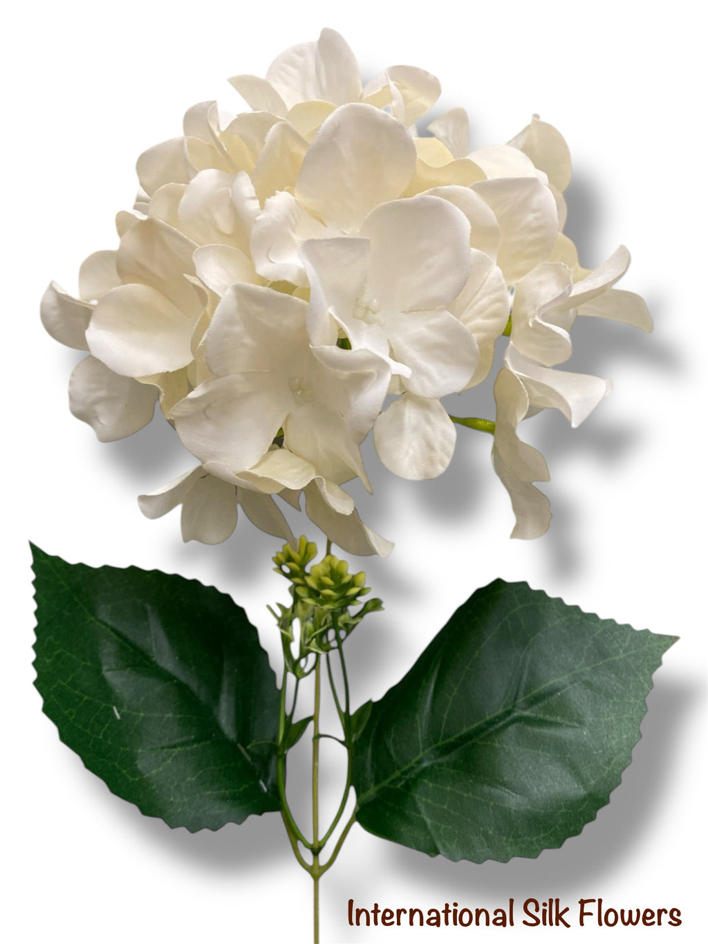 18'' Pongee Hydrangea Bush ( INT24007-#11 Beige )