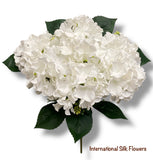 18'' Pongee Hydrangea Bush ( INT24007-#5 White )