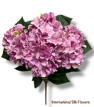 18'' Pongee Hydrangea Bush ( INT24007-#2 Purple )