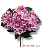 18'' Pongee Hydrangea Bush ( INT24007-#2 Purple )